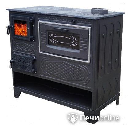 Отопительно-варочная печь МастерПечь ПВ-05С с духовым шкафом, 8.5 кВт в Самаре